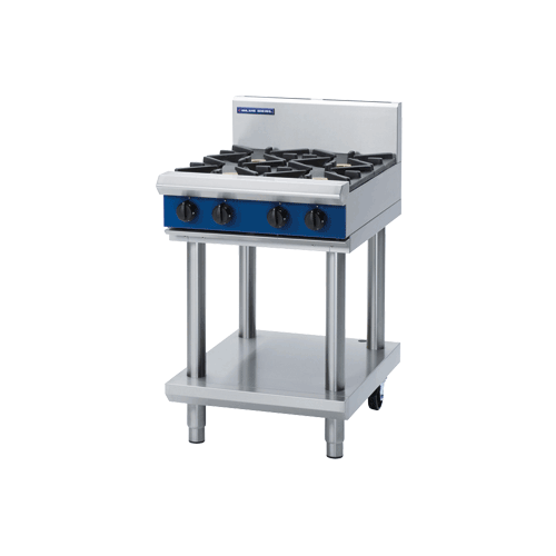Blue Seal G514D-LS Gas 4 Burner Cooktop On Leg Stand - 600mm Wide
