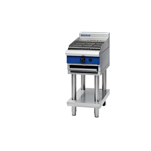 Blue Seal G593-LS Gas Chargrill On Leg Stand - 450mmW
