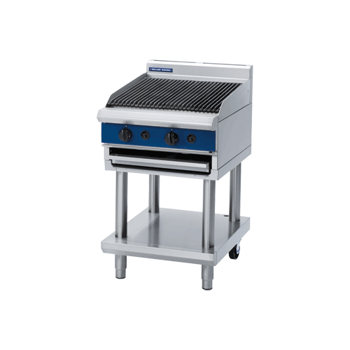 Blue Seal G594-LS Gas Chargrill On Leg Stand - 600mm Wide