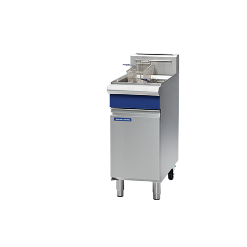 Blue Seal GT18 Single Tank Gas Fryer - 400mm Wide
