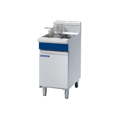 Blue Seal GT46 Twin Tank Gas Fryer - 450mm Wide