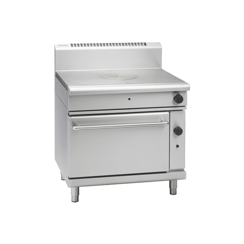 WALDORF LOW PROFILE GAS TARGET TOP WITH GAS STATIC OVEN UNDER 900wide X 805 Deep X 972mm High