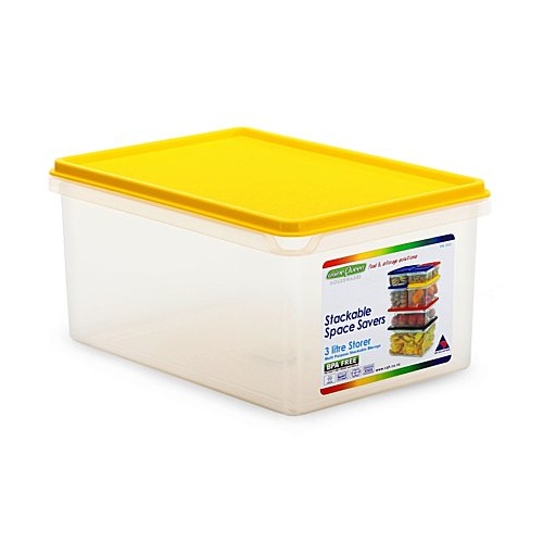 3.0 Litre Rectangular Food Container