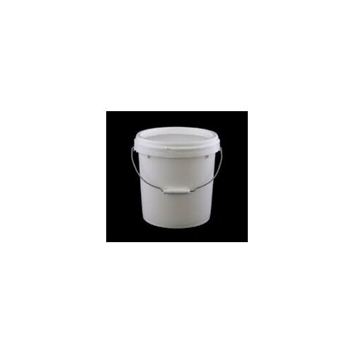 10 Ltr Dura Pail White - With Lid