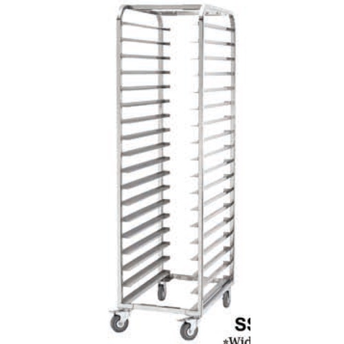 Bakers Rack Adjustable 470-520 x 740 x 1800mm high to fit Bun and 1/1 GN tray