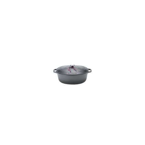 270mm Cast Iron Oval French Oven Caviar