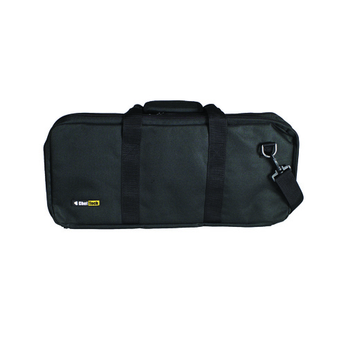 Black Knife Roll Cheftech 18 pockets with sholder strap