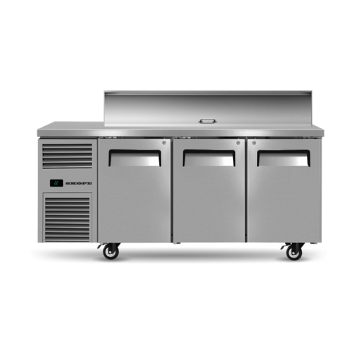 Skope Reflex Three Door Salad Prep Chiller