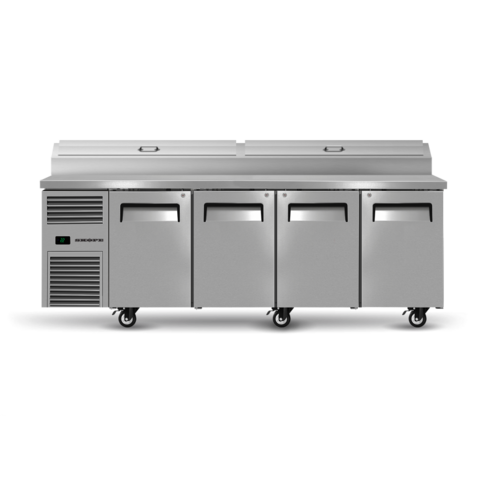 Skope Reflex Four Door Pizza Prep Chiller 