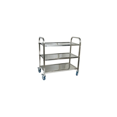 Stainless Steel 3 Tier Trolley 
