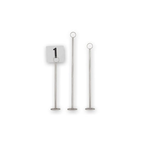300mm S/S Table Number Stand