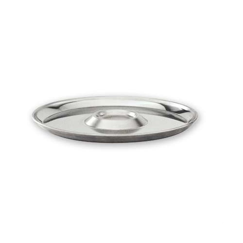 250mm Oyster Plate Stainless Steel 12 Serve