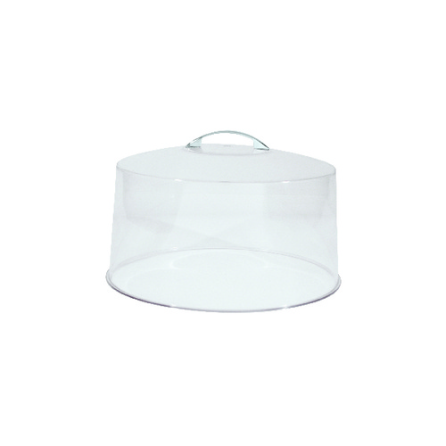 300x185mm Cake Cover Chrome Handle (T04140-H)