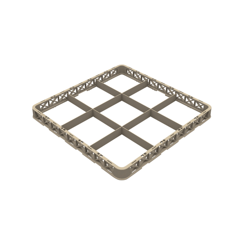9 Division Glassrack Extender 500x500mm Pujadas