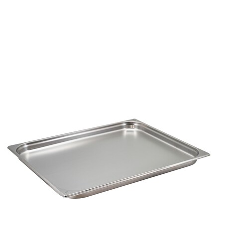 1/2 Size 25mm Deep Stainless Steel Gastronorm - Anti Jam