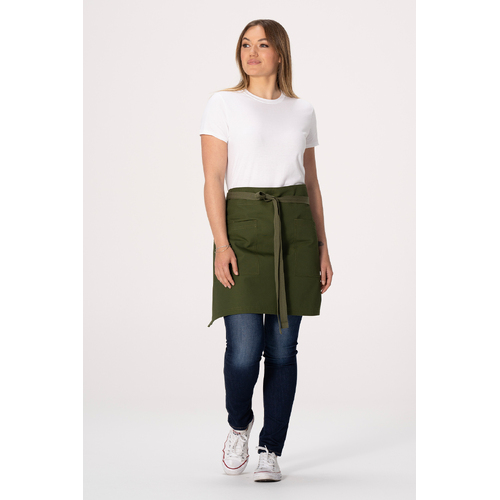 Lockharte Canvas Waist Apron Military Green (pair with strap XNS08)