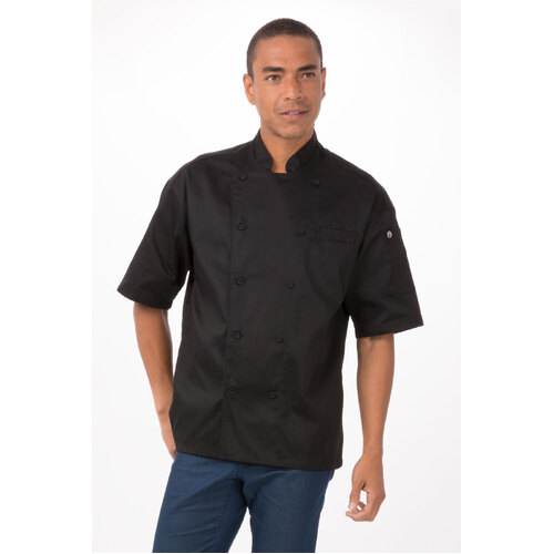 Palermo Executive Chefs Jacket S/S (Size) - EWCV Chef Works