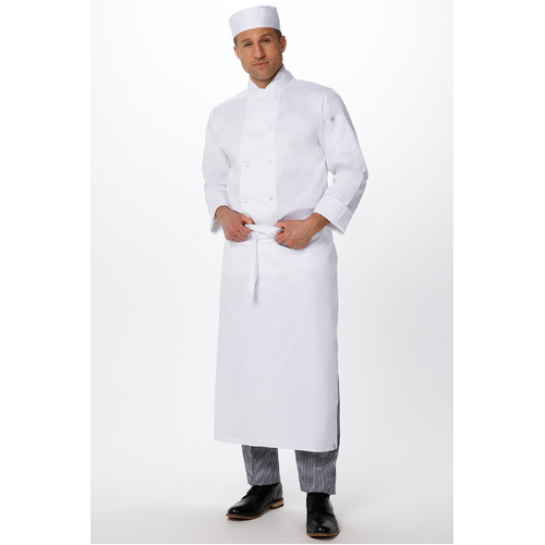 Murray Chefs Jacket L/S White Medium - MUCC-WHT-M Chef Works