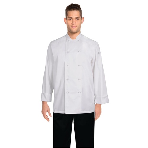 Murray Chefs Jacket L/S White Small - MUCC-WHT-S Chef Works