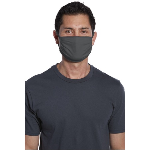 Reusable Cotton Knit Face Mask - Charcoal