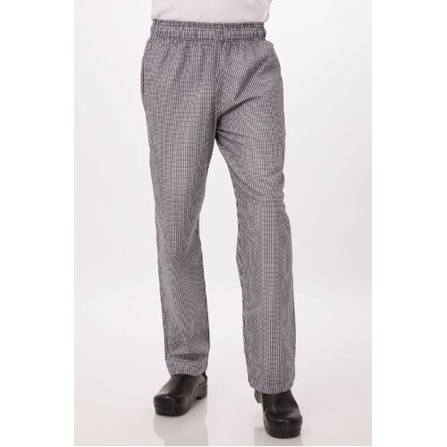 Basic Baggy Small Check Pants