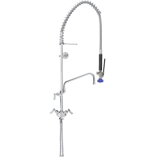 Fisher Bench Mounted Rinse Gun with Faucet and 12" Spout