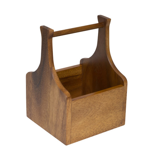 140mm Square Caddy, Wooden Moda