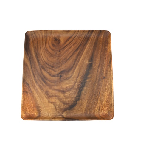 305mm Square Plate - Acacia Wood