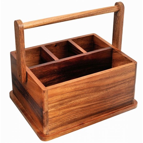 Wooden Cutlery/Table Caddy